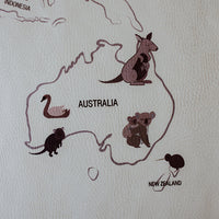 Animal World Map Play Mat